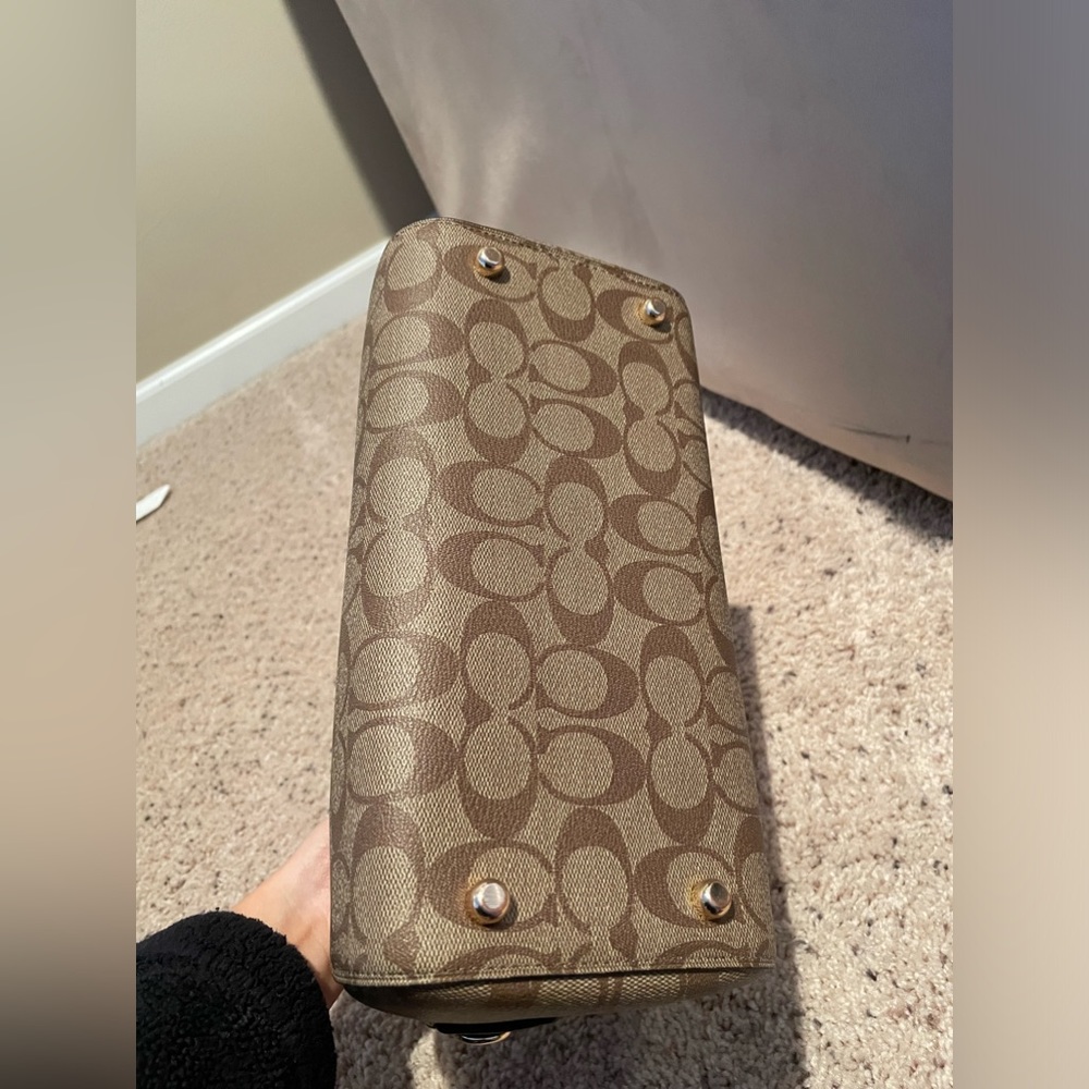 Authenticcoach Rowan Satchel In Signature Canvas - image 6